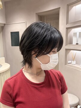 エレノア 静岡店(Eleanor) 個性を残しつつスッキリ◎ショートウルフ