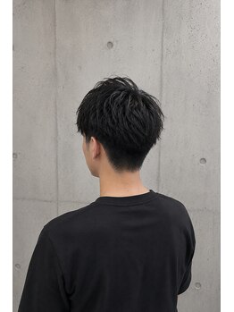 レルム(relm)の写真/トレンドに敏感な男性にも人気で毎日のstyleが決まる◎再現性の高いカットで毎朝楽々スタイリング♪