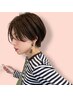 【差が出るショート】似合わせ収まりショートカット + 艶カラー