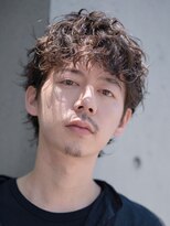 フィフス 大分(fifth) 大分ルーズパーマメンズカットルーズショートツーブロックゆるめ