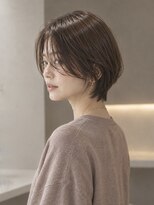 セレスト 川口店(CELESTE)&nbsp;40・50代にも似合う小顔ショート×イノアカラー白髪ぼかし