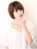 癒し系ショートボブ
