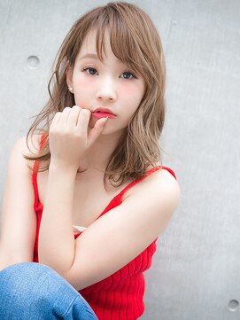 リリアン 表参道(relian) 透け感のあるカラーはリリアン表参道