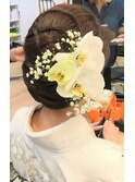 和装ヘアセット