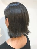 【GOOD DAY HAIR】《切りっぱなしボブ×グレージュ》  下北沢