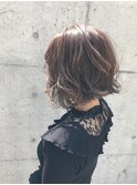 【ラベンダーアッシュ×切りっぱなしショート】actor  丸山 翔
