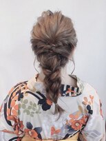 ヘアーアンドスパ フェリーチェ ミチ 野田屋町店(HAIR&SPA felice MICHI) 浴衣アレンジ