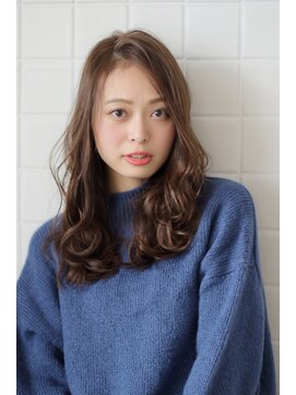 シー バイ ロンド 新宿(Sea by Lond) 【藤原三知代】アッシュブラウンゆるウェーブ