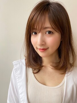 ラフ フロム ガーデン(Laf from GARDEN) 加藤貴大30代40代人気 大人可愛いクリアベージュスタイル