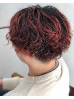 アトリエナガノ(atelier nagano)&nbsp;ショートボブ/ニュアンスカラー/センターパート/ブルージュ