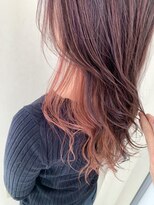 ラ メール ヘア デザイン(La mer HAIR DESIGN)&nbsp;インナーカラー★ピンクカラー