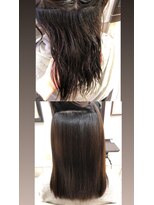 コレットヘア(Colette hair) 【酸性ストレートビフォーアフター】