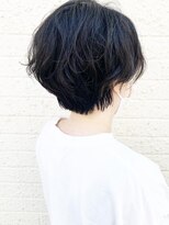 モリオ フロム ロンドン 成増店&nbsp;【morio成増/玉井】ショートパーマ　暗髪