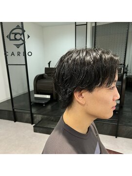 カルロイースタイル(CARLO e-style) 襟足育成ナチュラルセンターパート