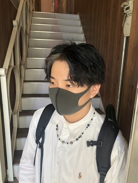 アヴァンス 天王寺店(AVANCE.) センターパート×フェイスフレーミング