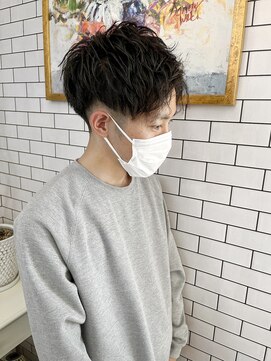 リール(THE RIRE.) *THE RIRE. 緩めツイスト×メンズショートスタイル*