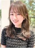 大人可愛い20代30代40代インナーカラー小顔ウルフレイヤーボブ