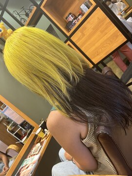 ヘアーコレット(hair Colet) イエローイエローウルフ