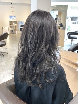 オレンジ梅田店(ORANGE) 白髪ぼかしカラー/ナチュラルコントラストハイライト/ミナ