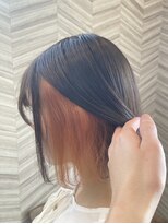 テーラヘアープラス 木更津2号店(TELA HAIR+) インナーオレンジ【ＴＥＬＡＨＡＩＲ木更津】