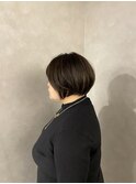 40代50代小顔似合わせカットくびレイヤーエモージュ大人可愛い