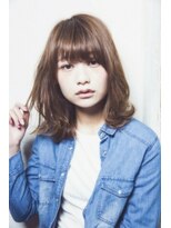 ニコ(NiCO) 【NiCO 八戸】大人かわいい くせ毛風 伸ばしかけ ふわミディ ♪