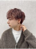 波巻きスパイラルパーマツイストスパイラルパーマメンズマッシュ