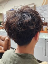 アポロカットステージ 相模大野店&nbsp;アップバング/ツーブロックマッシュ<理容室>[メンズ/相模大野]