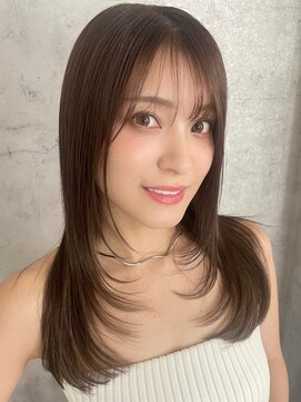 アイリス(AIRIS) 韓国風Ｉラインロングレイヤー