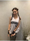 【ツインヘア】六本木/六本木駅/ヘアセット/早朝