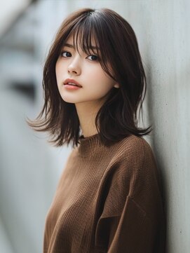 アルトリスト(Altruist Aging×HAIR&SPA) ☆オリーブグレーココアベージュ小顔クラゲヘアー/黒髪/髪質改善