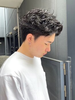 アソビの写真/【*圧倒的な自宅再現性スタイル*が叶うメンズサロンはここ！】ビジネスシーンでもキマる！[メンズパーマ]