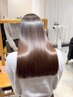 Cut + Angelic Glossy Color + Hair Quality Improvement Care