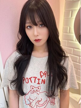 ミミヘアーガーデン(mimi hair garden) 韓国スタイル/グレージュカラー/透明感カラー