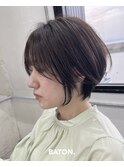 大人可愛いショートヘア