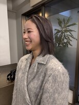 レコ 渋谷(LECO)&nbsp;色落ちが可愛いグレージュカラー