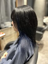 リーオオサカ(Lee Osaka) デザインカラー×アッシュブルー/かれん