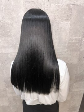 スキル 水戸(SKILL) アッシュブラック/トリートメントストレート