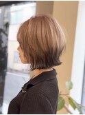くびれボブ×エンドカラー/10代/20代/30代/外苑前/表参道/青山