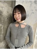 首元スッキリボブ