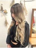 バレイヤージュ　イッシー　ブリーチ