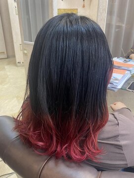 スーペリオル(Superior) ダブルカラー/グラデーション/レッド