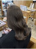 【立町メアリーバイメリー】オリーブベージュ×縦巻き