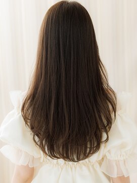 モッズヘア 越谷(mod's hair) 韓国風巻き抜け感毛先パーマ小顔フェミニンロングZ越谷30代40代
