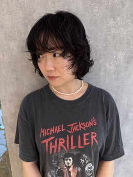 ロッソ 西荻窪(ROSSO) ボブパーマ/顔周りレイヤー