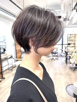 ルアン 上通り(ruen) 熊本ショート/前髪長めくびれショート/熊本美容室/髪質改善/30代