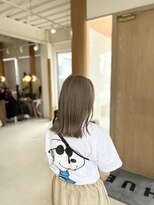 ヒュー(HUE)&nbsp;ミディアム/パールベージュ