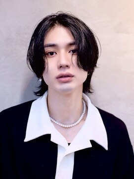 キイ ギンザ(k.e.y GINZA) センターパート/メンズパーマ/毛流れパーマ/銀座