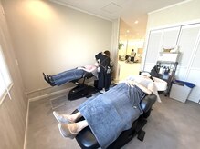 【首・腰に優しいYUMEシャンプー台で極上リラックス】