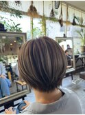 ショートにハイライトをプラス^_^